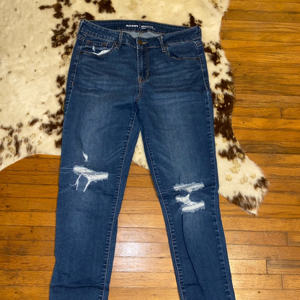 Old Navy distressed jeans
